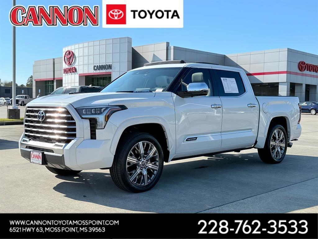 used 2023 Toyota Tundra Hybrid car, priced at $55,252