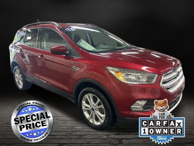 used 2018 Ford Escape car, priced at $13,995