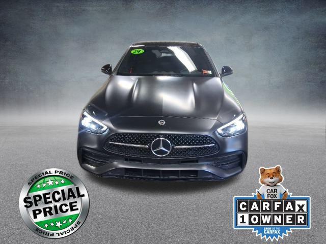 used 2024 Mercedes-Benz C-Class car, priced at $45,450