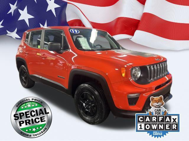 used 2019 Jeep Renegade car, priced at $15,864