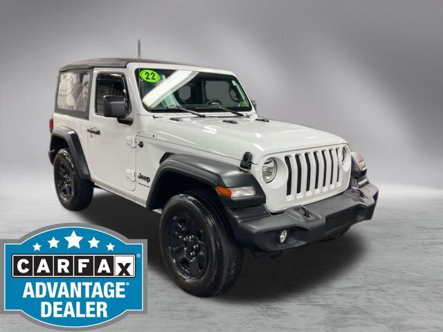 used 2022 Jeep Wrangler car, priced at $29,662