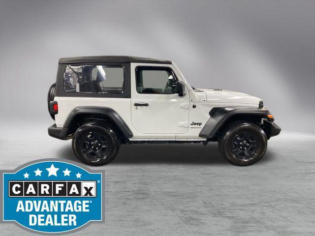 used 2022 Jeep Wrangler car, priced at $29,662