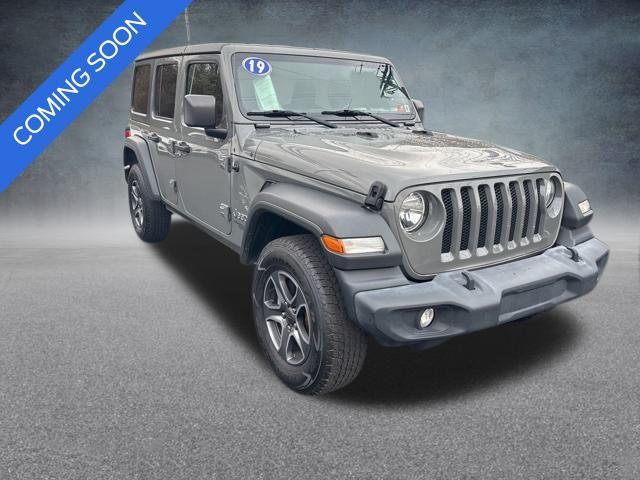 used 2019 Jeep Wrangler Unlimited car, priced at $23,865