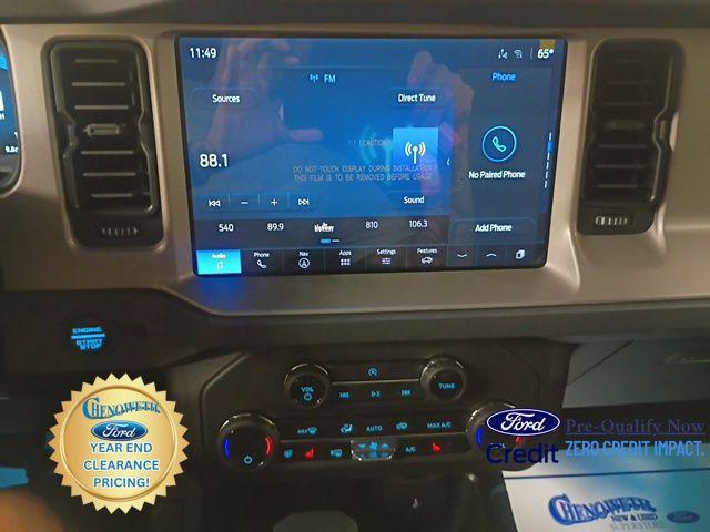 new 2025 Ford Bronco car, priced at $52,494