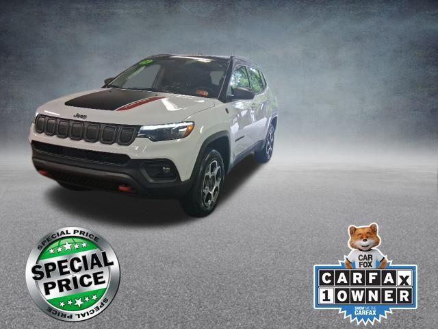 used 2022 Jeep Compass car, priced at $26,495