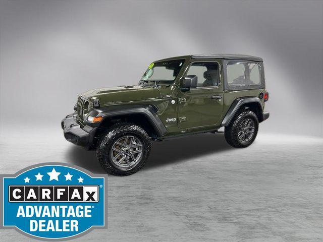 used 2021 Jeep Wrangler car, priced at $26,982