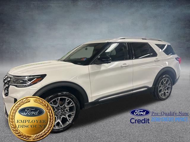new 2025 Ford Explorer car, priced at $57,215