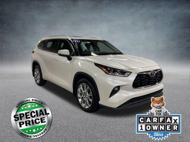 used 2021 Toyota Highlander car, priced at $33,680