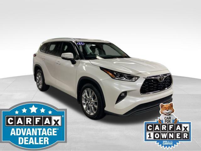 used 2021 Toyota Highlander car, priced at $30,995