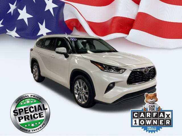 used 2021 Toyota Highlander car, priced at $33,680