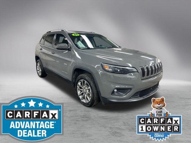 used 2021 Jeep Cherokee car, priced at $21,716