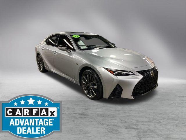 used 2022 Lexus IS 350 car, priced at $40,876