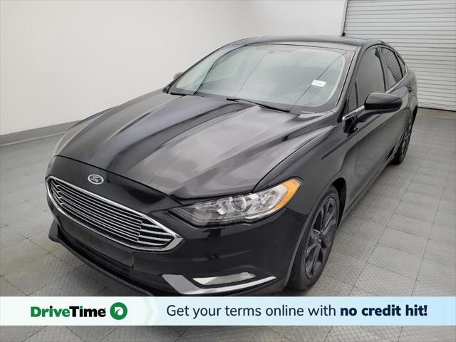 used 2018 Ford Fusion car, priced at $18,195