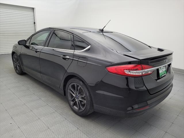 used 2018 Ford Fusion car, priced at $18,195