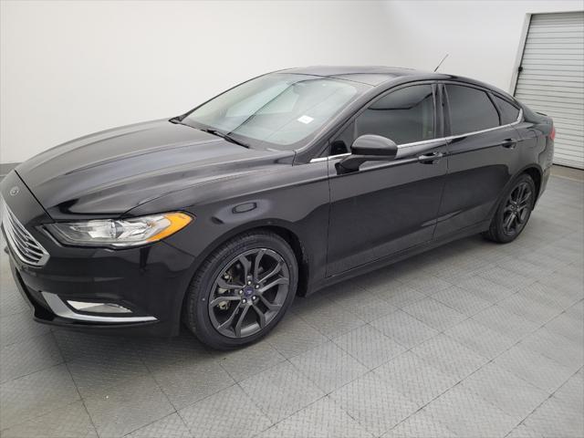 used 2018 Ford Fusion car, priced at $18,195