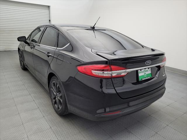 used 2018 Ford Fusion car, priced at $18,195