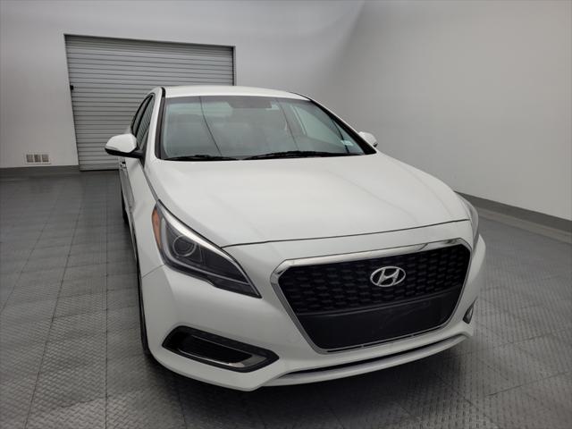 used 2016 Hyundai Sonata Hybrid car, priced at $17,995