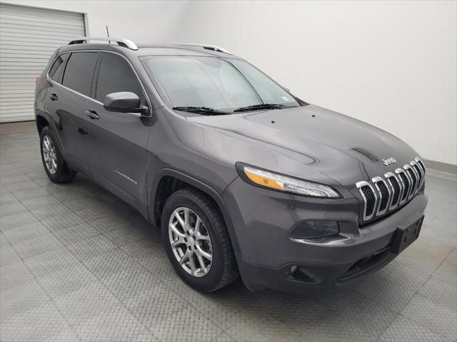 used 2018 Jeep Cherokee car, priced at $17,695