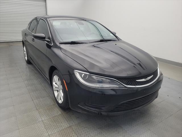 used 2016 Chrysler 200 car, priced at $15,695