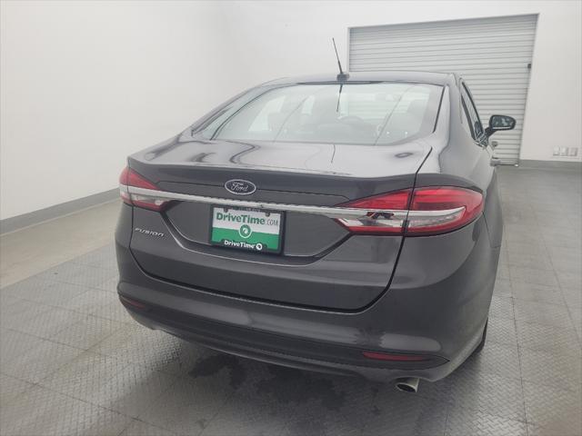 used 2018 Ford Fusion car, priced at $17,595