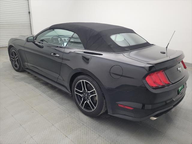 used 2022 Ford Mustang car, priced at $25,495