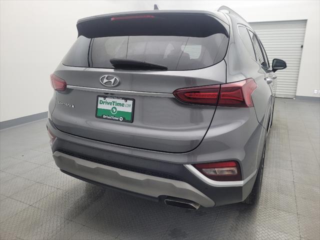 used 2020 Hyundai Santa Fe car, priced at $21,295