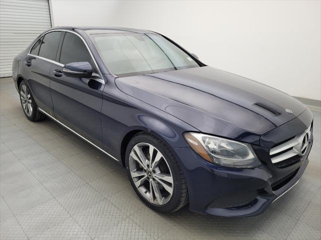 used 2018 Mercedes-Benz C-Class car, priced at $22,095