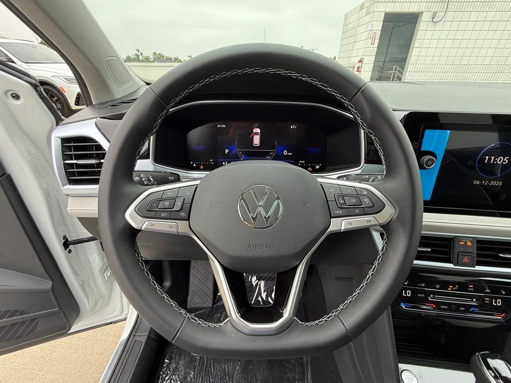 new 2025 Volkswagen Taos car, priced at $28,064