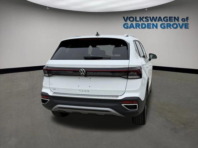 new 2025 Volkswagen Taos car, priced at $28,853