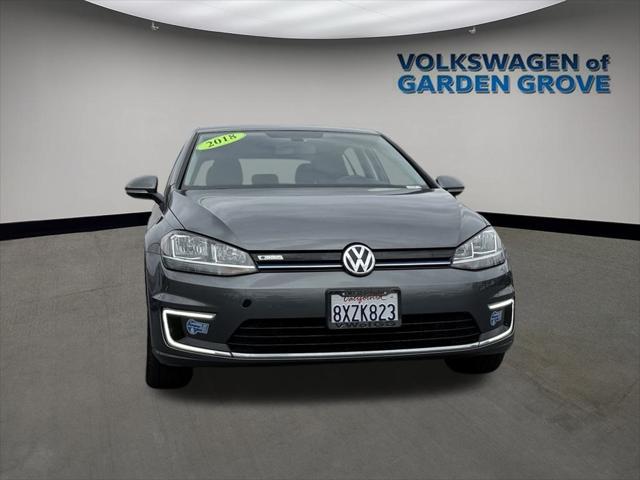 used 2018 Volkswagen e-Golf car, priced at $16,988