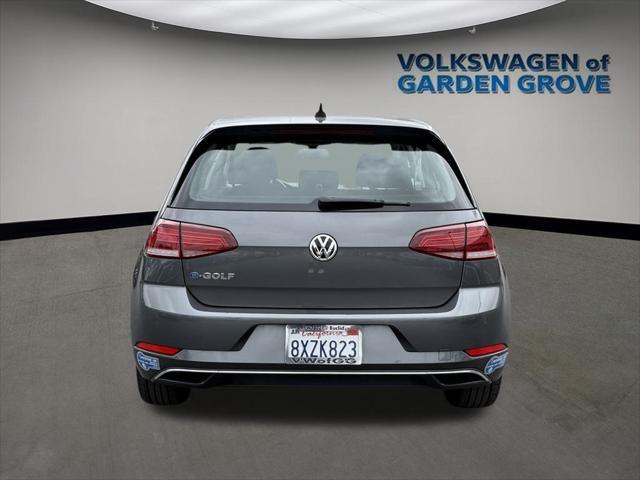 used 2018 Volkswagen e-Golf car, priced at $16,988
