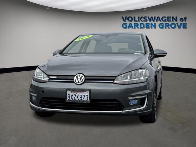 used 2018 Volkswagen e-Golf car, priced at $16,988