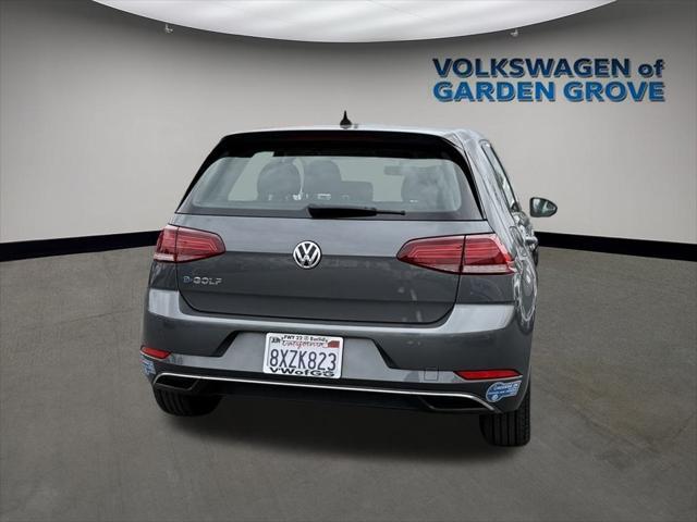 used 2018 Volkswagen e-Golf car, priced at $16,988