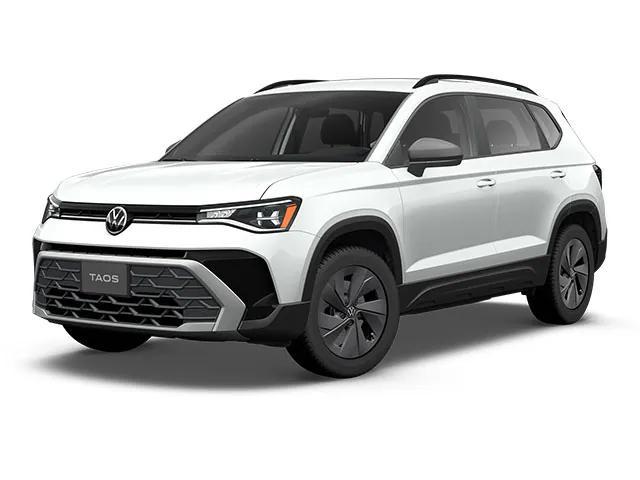 new 2025 Volkswagen Taos car, priced at $25,364