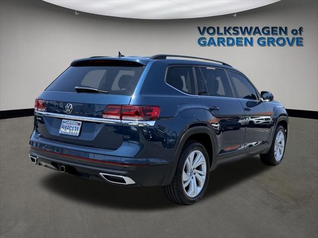 used 2022 Volkswagen Atlas car, priced at $24,056