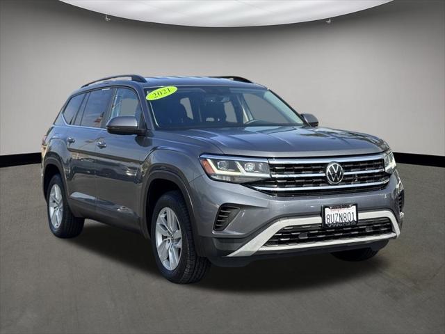 used 2021 Volkswagen Atlas car, priced at $22,488