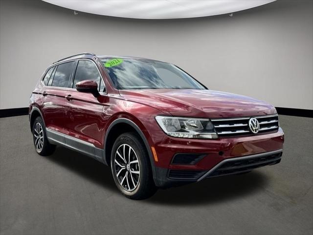 used 2021 Volkswagen Tiguan car, priced at $19,647