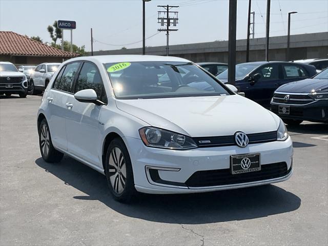 used 2016 Volkswagen e-Golf car, priced at $8,416