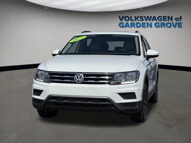 used 2021 Volkswagen Tiguan car, priced at $20,498