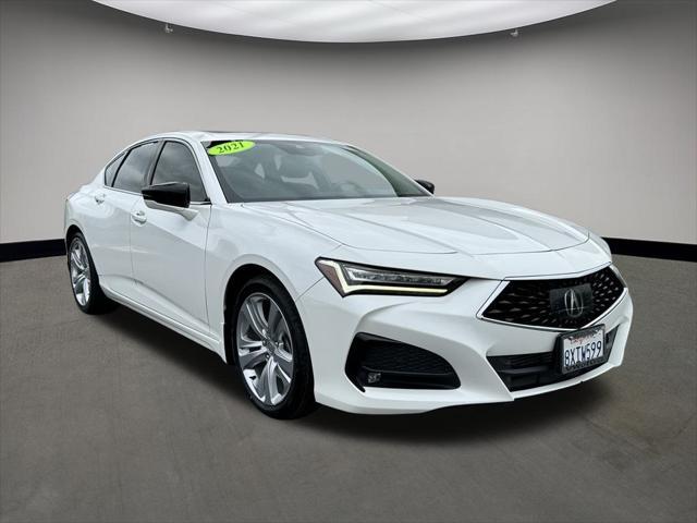 used 2021 Acura TLX car, priced at $26,998