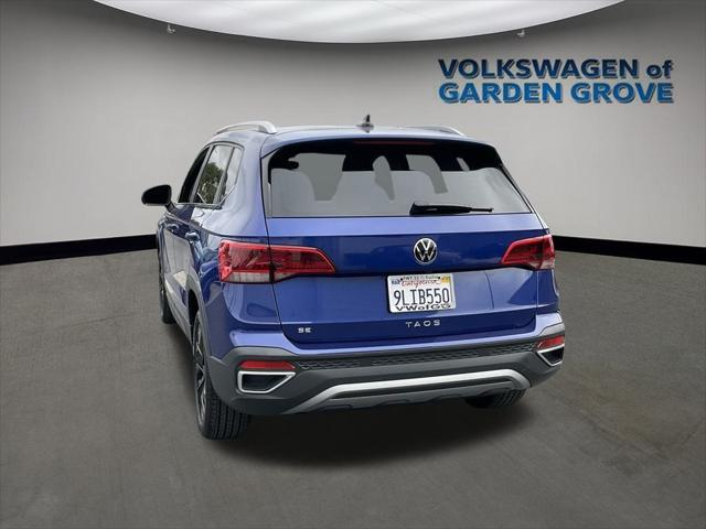 used 2024 Volkswagen Taos car, priced at $24,494