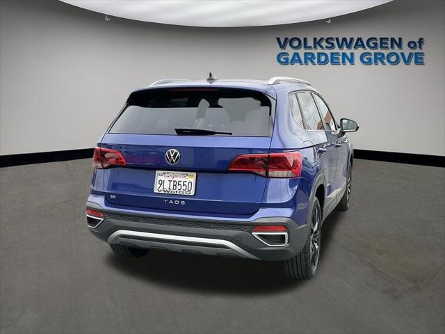 used 2024 Volkswagen Taos car, priced at $24,494