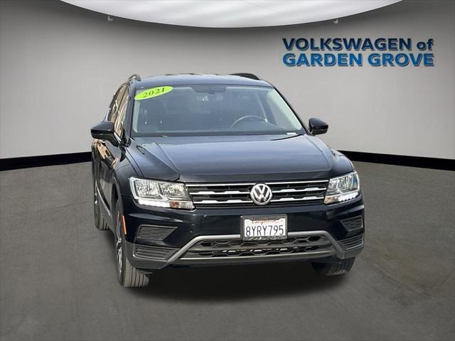 used 2021 Volkswagen Tiguan car, priced at $17,996