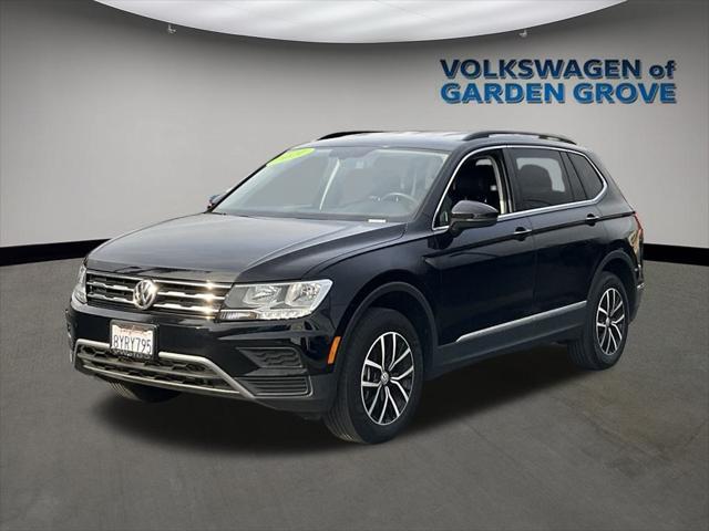 used 2021 Volkswagen Tiguan car, priced at $17,996