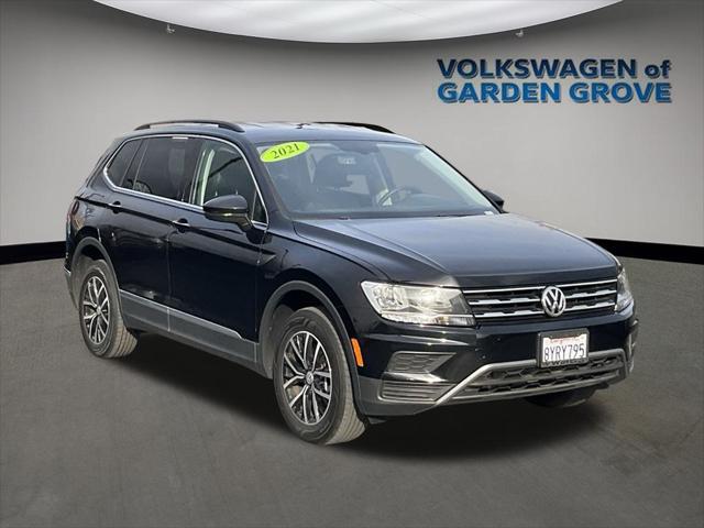 used 2021 Volkswagen Tiguan car, priced at $17,996