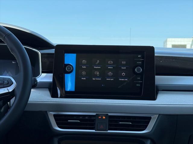 new 2025 Volkswagen Taos car, priced at $28,344