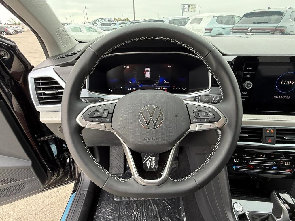new 2025 Volkswagen Taos car, priced at $28,433