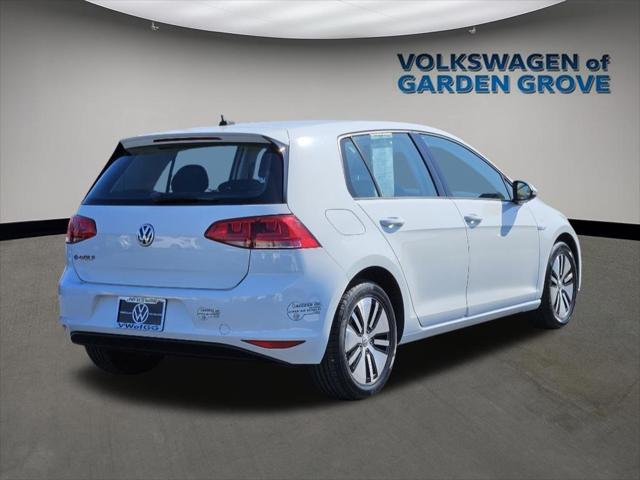 used 2016 Volkswagen e-Golf car, priced at $9,323
