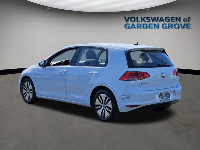 used 2016 Volkswagen e-Golf car, priced at $8,998
