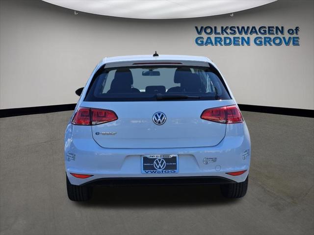 used 2016 Volkswagen e-Golf car, priced at $8,998